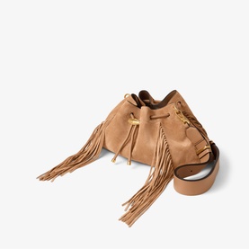 Cinch Fringe Medium Shoulder Bag