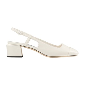 Elisa 45 Patent Slingback Block Heels