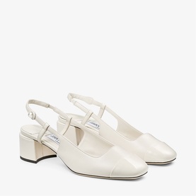 Elisa 45 Patent Slingback Block Heels
