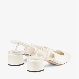 Elisa 45 Patent Slingback Block Heels