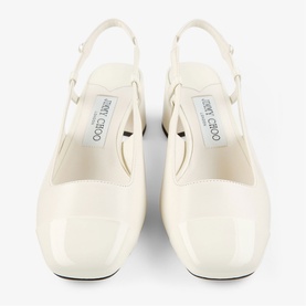Elisa 45 Patent Slingback Block Heels