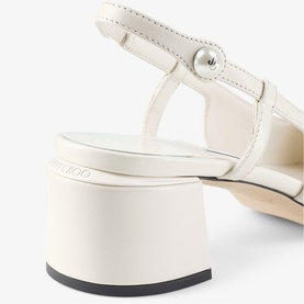 Elisa 45 Patent Slingback Block Heels