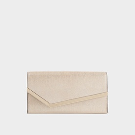 Emmie Metallic Linear Clutch