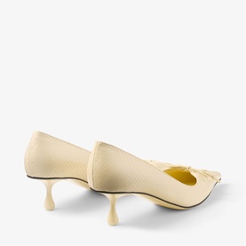 Scarlett 50 Embossed Kitten Heels