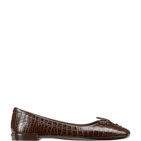 Scarlett Mock-Crock Ballet Flats
