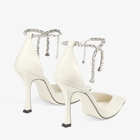 Stevie 100 Patent Heeled Sandals