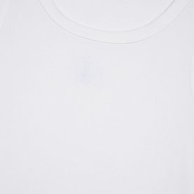 Crest Logo Embroidered Tank Top