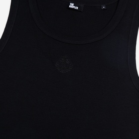 Crest Logo Embroidered Tank Top