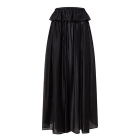 Gillian Pleated Flared Skirt