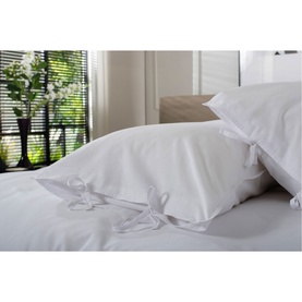 Soft Textured Duvet Set White