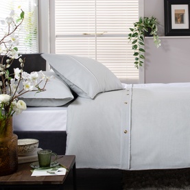 Gingham Duvet Set Green