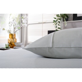 Gingham Duvet Set Green