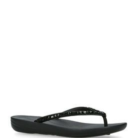 iQushion Embellished Flip Flops