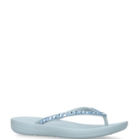 iQushion Embellished Flip Flops