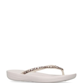 iQushion Embellished Flip Flops