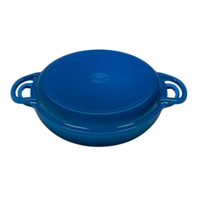 Signature Cast Iron Shallow Casserole and Grill Lid 30cm