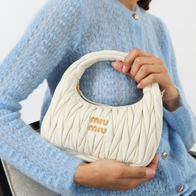 Wander Matelass&eacute; Mini Hobo Bag