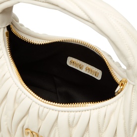 Wander Matelass&eacute; Mini Hobo Bag