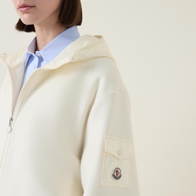 Diamond Quilted Hooded Cape