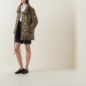 Lombi Drawstring Quilted Jacket