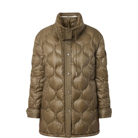 Lombi Drawstring Quilted Jacket