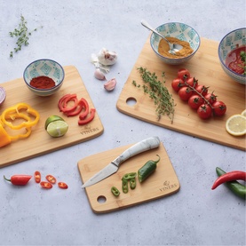 Bamboo Chopping Boards Three-Piece Set
