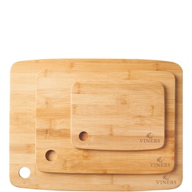Bamboo Chopping Boards Three-Piece Set