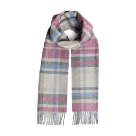 Damask Tartan Lambswool Scarf