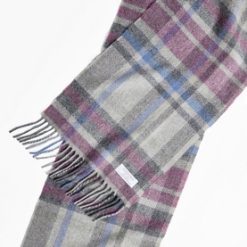 Damask Tartan Lambswool Scarf