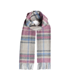 Damask Tartan Lambswool Scarf