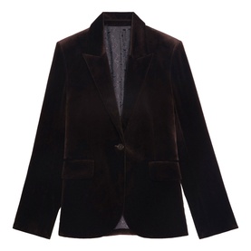 Vavy Velour Blazer
