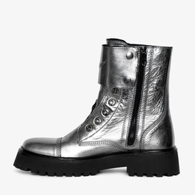 Joe Fast Vintage Metallic Ankle Boots