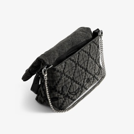 Unique Rocky II Denim Shoulder Bag