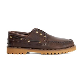 St Bart Leather Boat Shoes