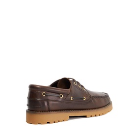 St Bart Leather Boat Shoes