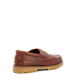 St Bart Leather Boat Shoes