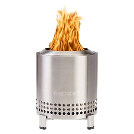 Solo Stove Mesa XL Tabletop Fire Pit with Stand Low Smoke Outdoor Table Top Fire Pit Stainless Steel