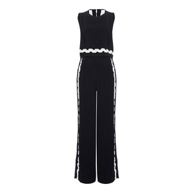 Audrey Scallop Detail Jumpsuit
