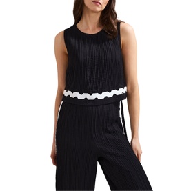 Audrey Scallop Detail Jumpsuit