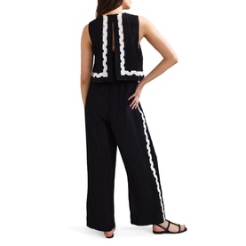 Audrey Scallop Detail Jumpsuit