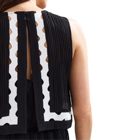 Audrey Scallop Detail Jumpsuit