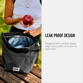 Insulated Lunch Bag Black