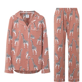 Giraffe Print Pyjama Set