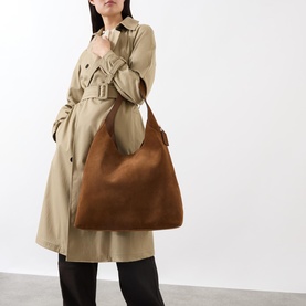 Brooklyn 39 Suede Shoulder Bag