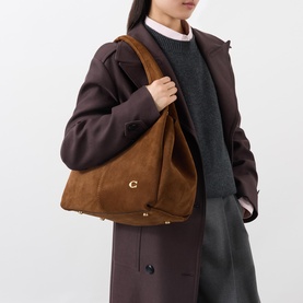 Lana Suede Shoulder Bag
