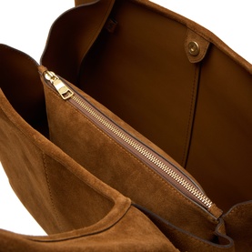 Lana Suede Shoulder Bag