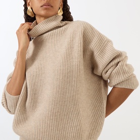 Brooke Ribbed Turtleneck