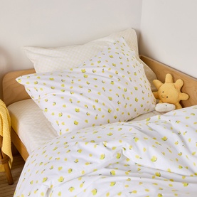 Lumi Lemon Trellis Duvet Set
