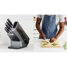 Foodi StaySharp Knife Block with Integrated Sharpener 5-Piece Set