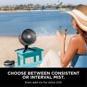 FlexBreeze Pro Mist Indoor & Outdoor Fan & Outdoor Misting System